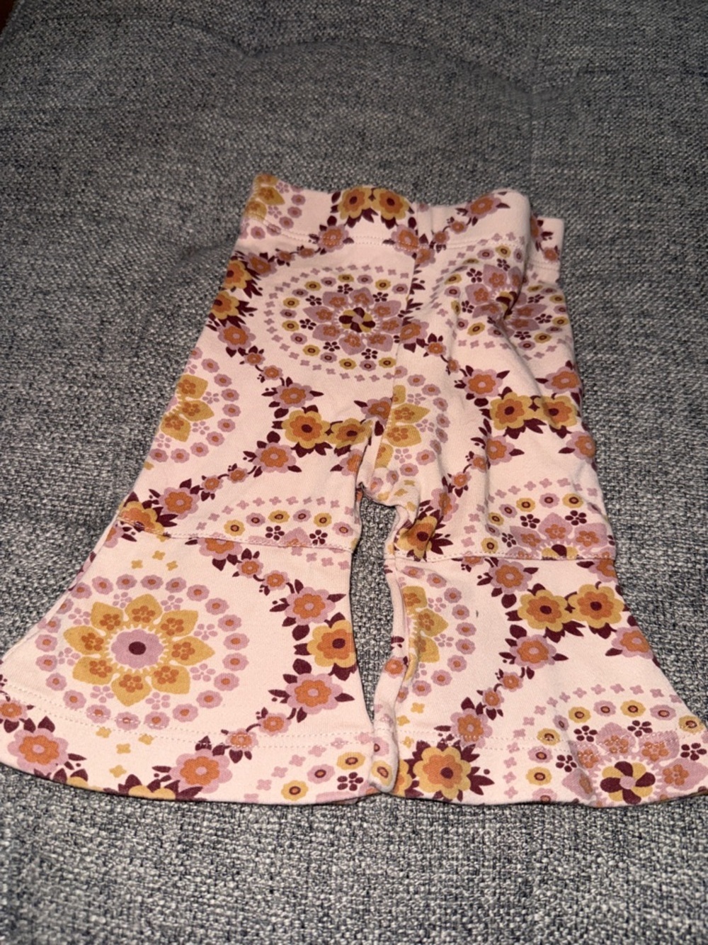 Kate Quinn floral flare pants size 0-3 months